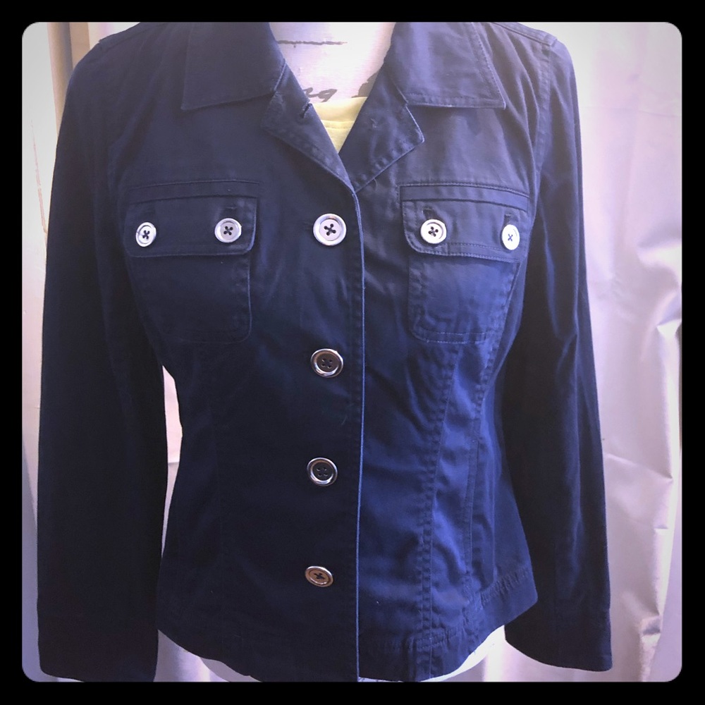 Jones New York Navy Jacket